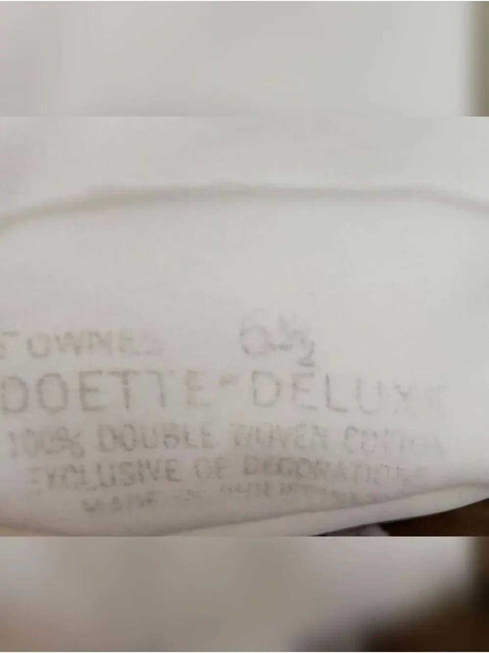 Vintage 1960s Fownes Doette Deluxe White Cotton Gloves 6.5 Original Packaging